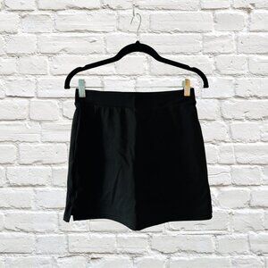 Black Athleisure Skort | Women's S